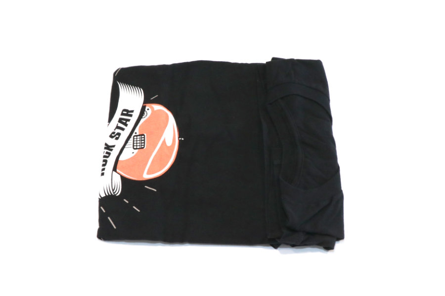 Fold Your Rock Tees Like Chip - Step 4B