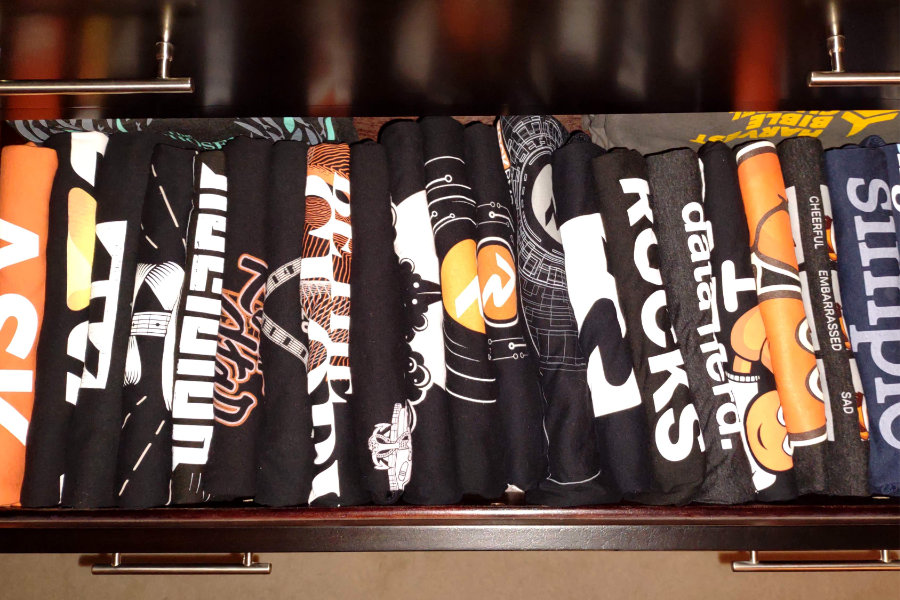 Fold Your Rock Tees Like Chip - Final Results
