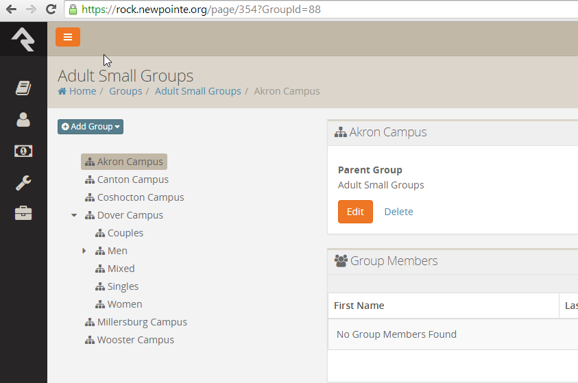 Block Group Tree Creating Page with Group Viewer Blocks - Group Tree Not Showing | Rock ...