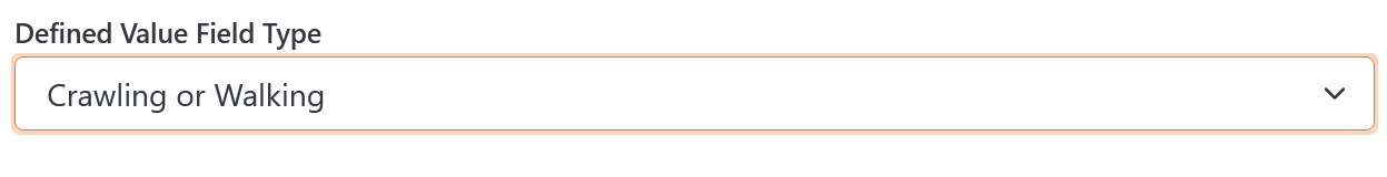 Example editing a DefinedValueFieldType attribute value